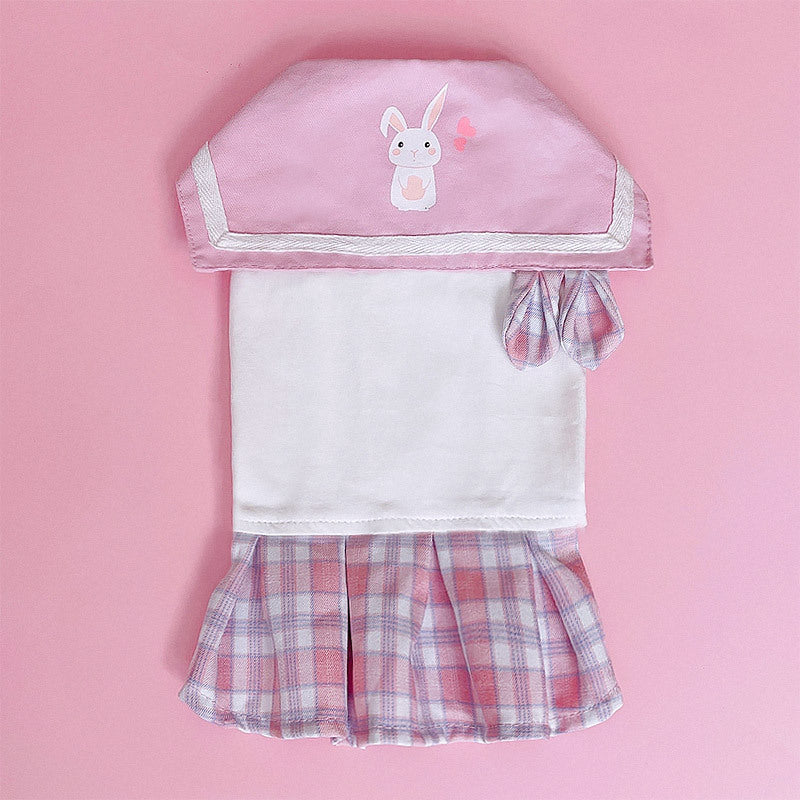 Cute Summer Thin Cat Clothes with Skirt Design