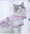Cute Summer Thin Cat Clothes with Skirt Design