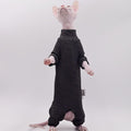 Hairless Cat Clothes Four-Legged Velvet Warm Autumn and Winter Cat Apparel for Sphynx Cat Devon Rex Cat Cornish (X-Small)