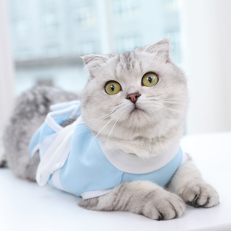 Summer Cat Clothes - Thin Pet Care Outfit